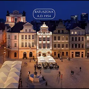 דירה Ratuszova Stary Rynek Old Market Square Premium & Restaurant Ad 1954, פוזנן